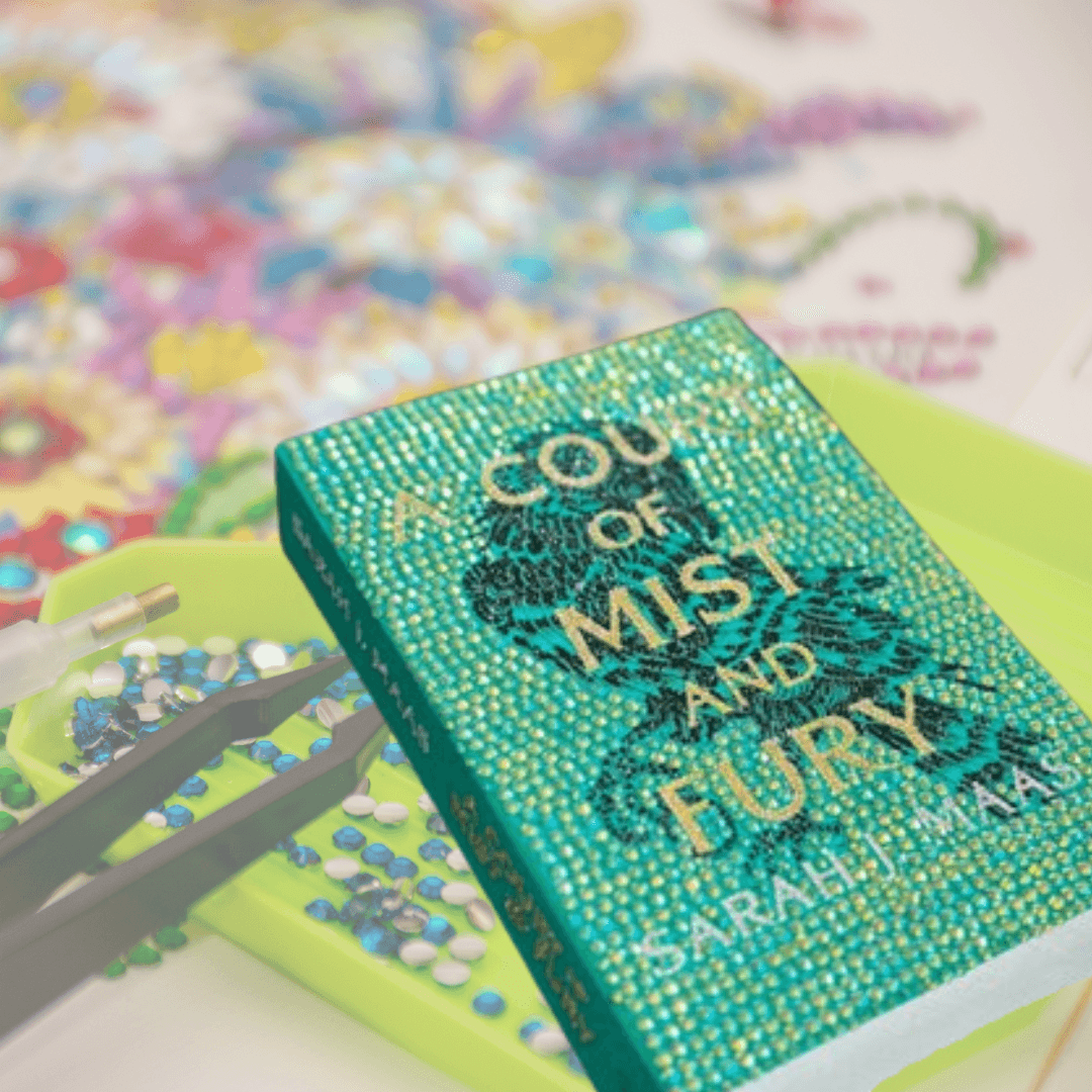 Crafty May: Book Bedazzling
