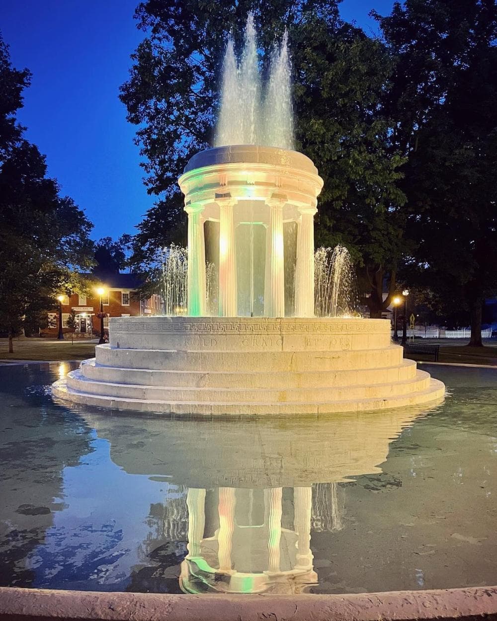 Photo of Brooks Memorial Fountain